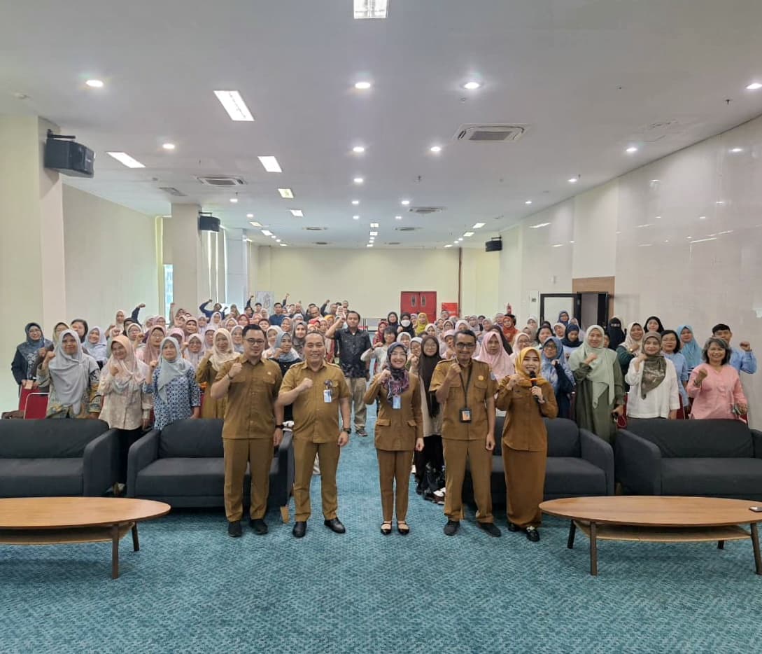 Dindikbud Tangsel menggelar kegiatan sosialisasi Asistensi Murni 2027 di Gedung Galeri UMKM Kota Tangsel, Selasa (27/10). (tangselpos/irm)