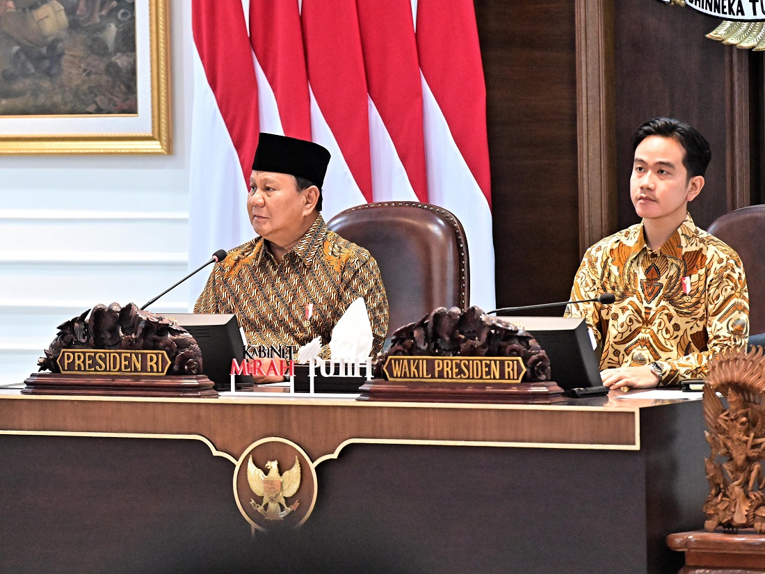 Presiden Prabowo dan Wapres Gibran. Foto : Ist