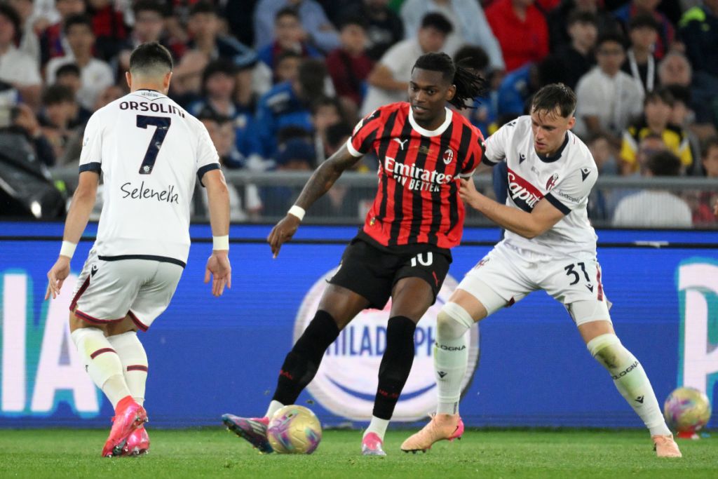 AC Milan keok 2-4 dari Bologna. Foto : Ist