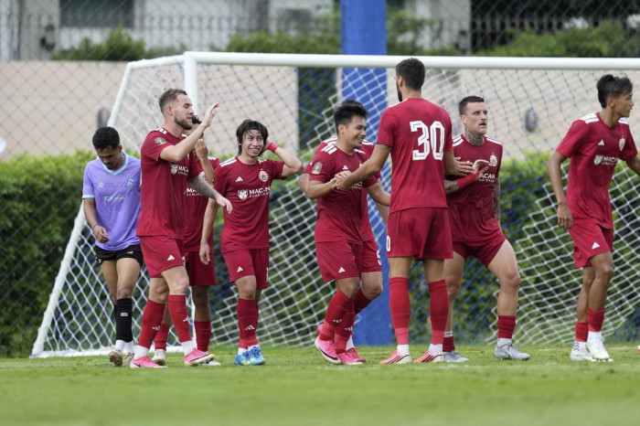 Latihan fisik skuad Persija. Foto : Ist