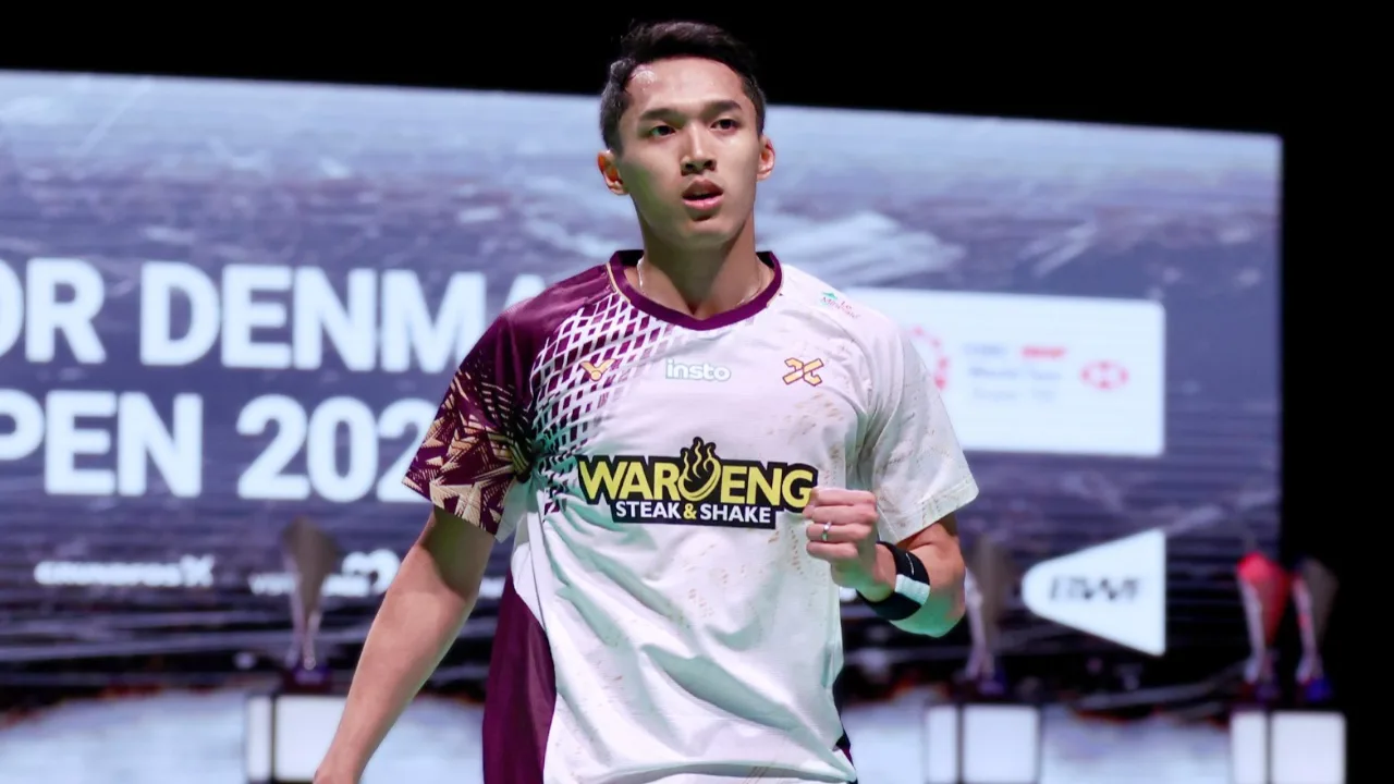 Tunggal putra Indonesia Jonatan Christie. Foto : Ist