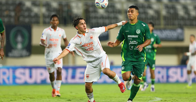 Laga PSS Sleman vs Dewa United. Foto : Ist