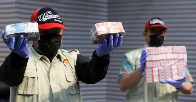 Bukti korupsi dari BNPB. Foto : Ist
