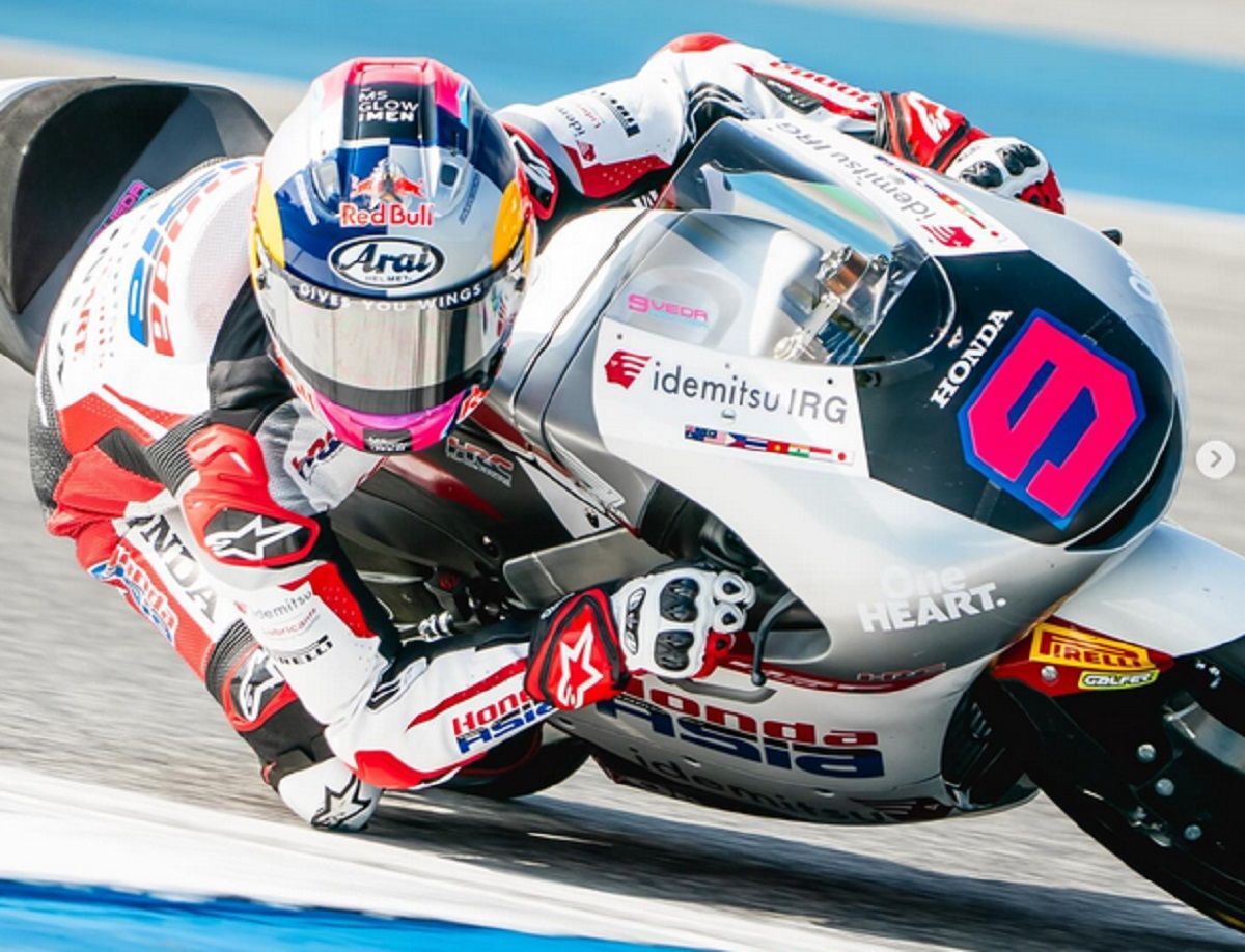 Pembalap Moto3 asal Indonesia Veda Ega. Foto : Ist