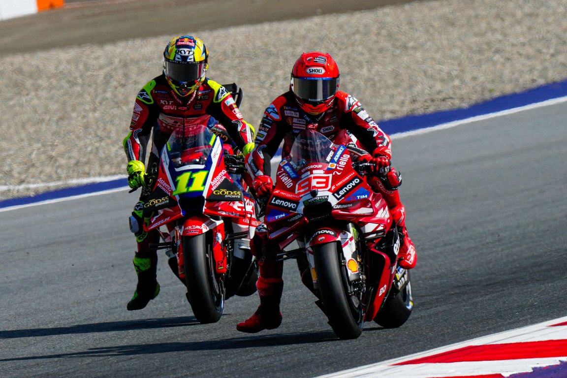 Marc Marquez (kanan) di MotoGP Australia 2026. Foto : Ist
