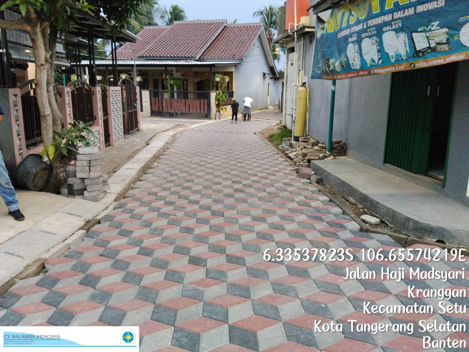 Program penataan kawasan permukiman yang dilakukan Pemerintah Kota Tangerang Selatan. (Ist)