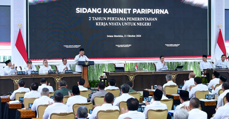 Rapat Kabinet Paripurna. Foto : Ist