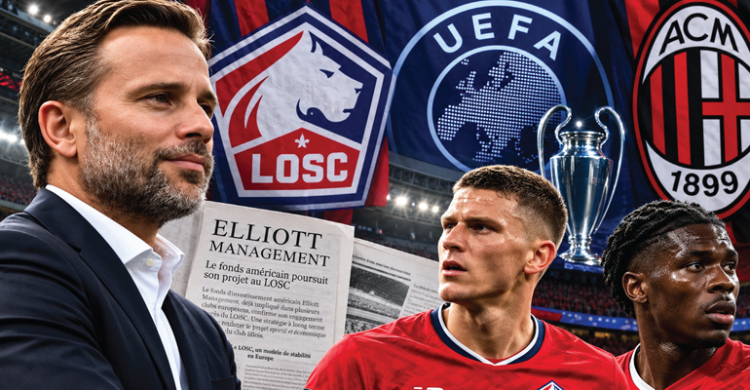 Dugaan dualisme dalam kepemilikan AC Milan dan Lille. Foto: Ist