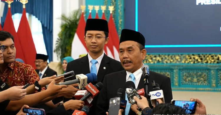Syahganda Nainggolan Kepala Bakom dan Fadli Tri Hartono Wakil Kepala Bakom. Foto : Ist