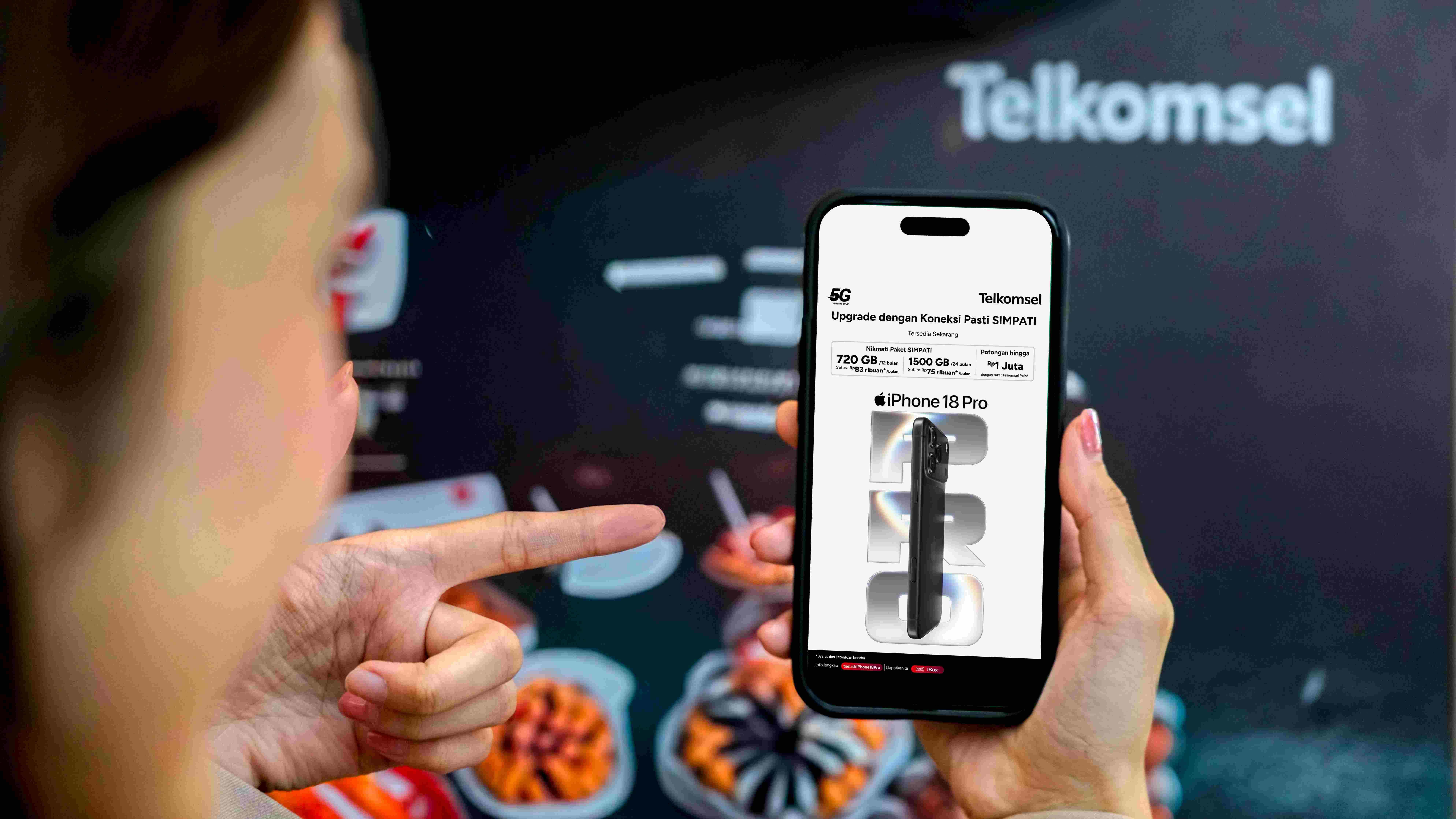 Telkomsel Hadirkan Program Bundling iPhone 18 Series.(Istimewa)
