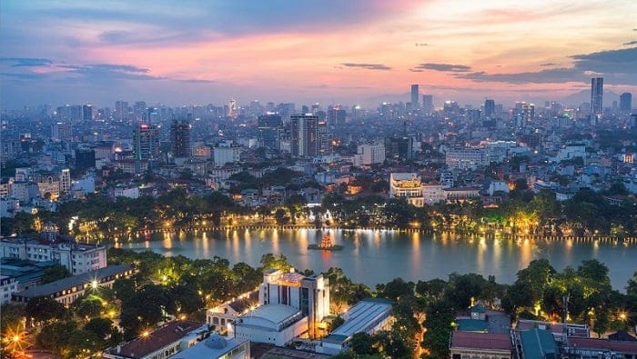 Kota Hanoi. Foto : Ist