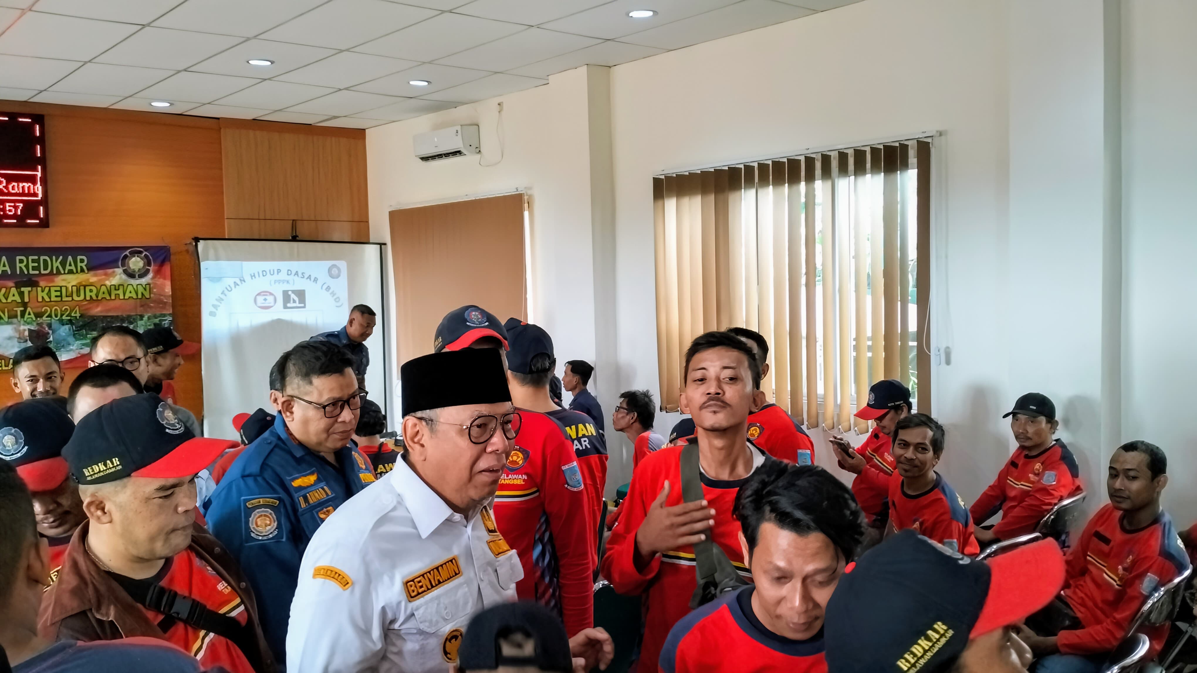 Pembentukan redkar ini, berlangsung di Kelurahan Muncul, Kecamatan Setu, Kota Tangsel,Rabu (10/7). (tangselpos.id/rmn)