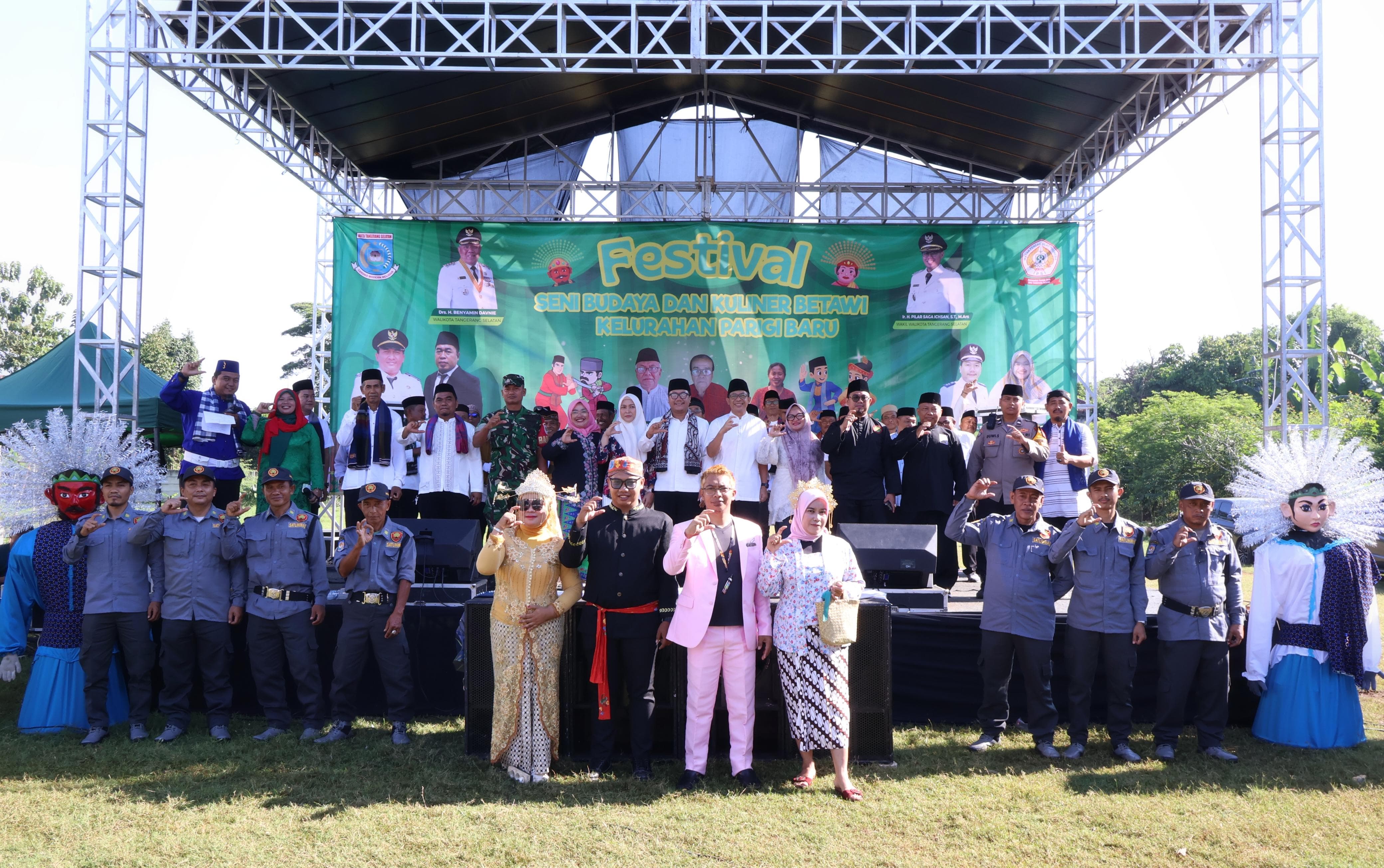 Festival Budaya Betawi di Kelurahan Parigi Baru jadi ajang pelestarian tradisi sekaligus perekat kebersamaan warga. (Ist)