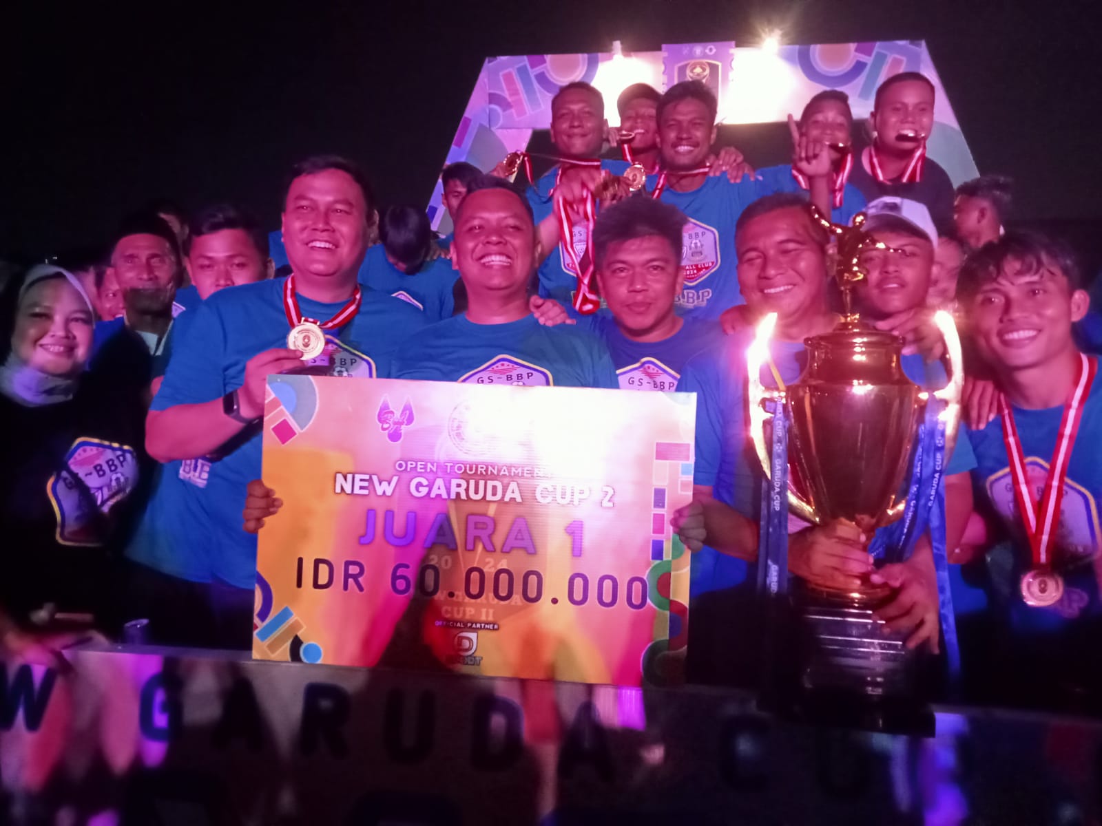 Golok Setan BBP menobatkan diri sebagai juara baru di New Garuda Cup ke-2 Tahun 2024.