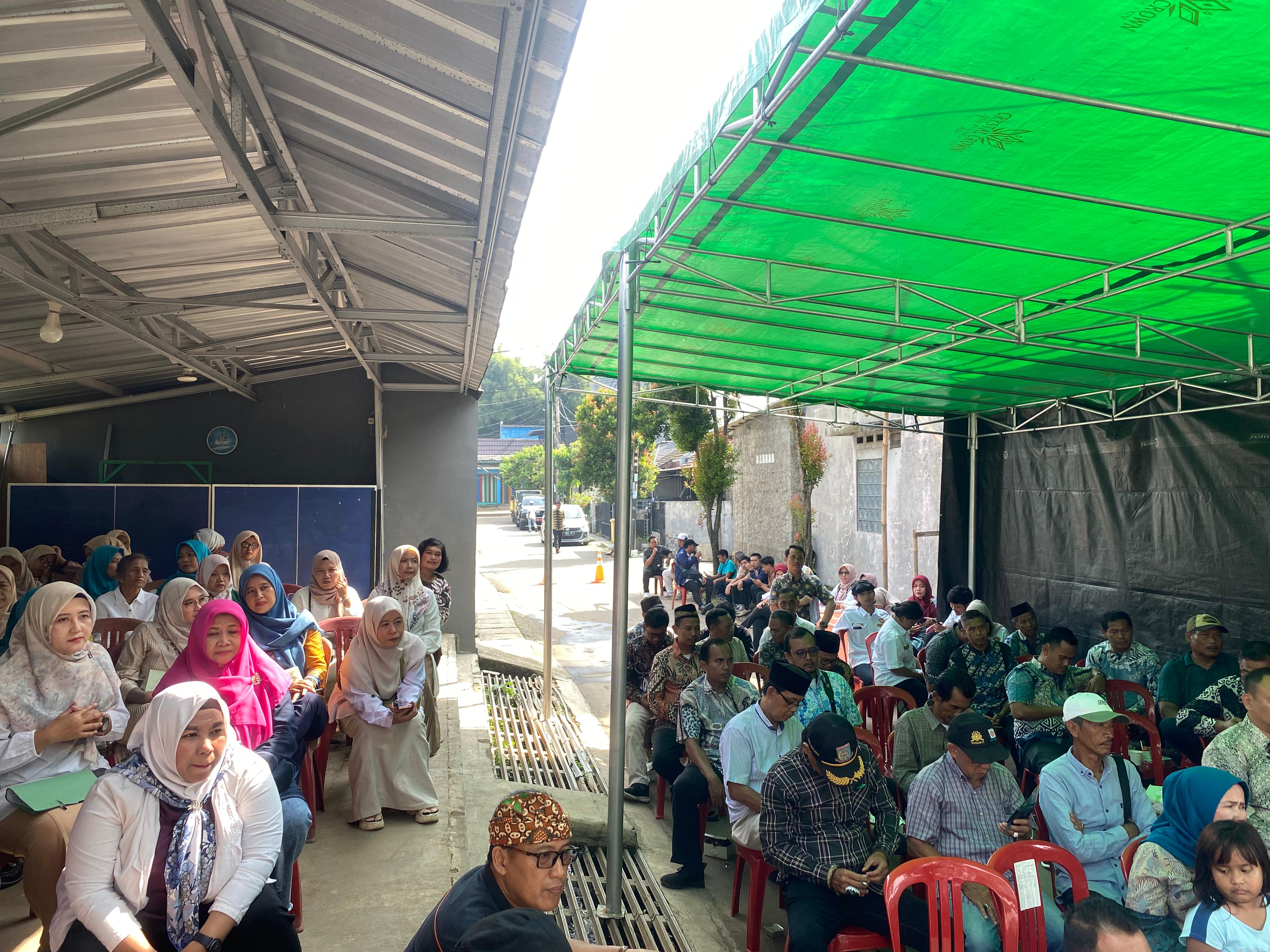 KWT Griya Tanam 09 diresmikan pada Kamis (8/5). (