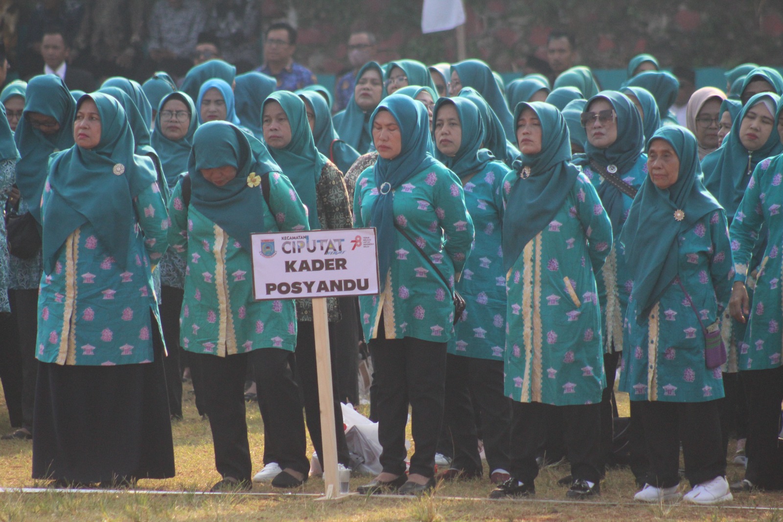 Peringatan HUT RI ke 78 Di Kecamatan Ciputat. (tangselpos.id/mg1)