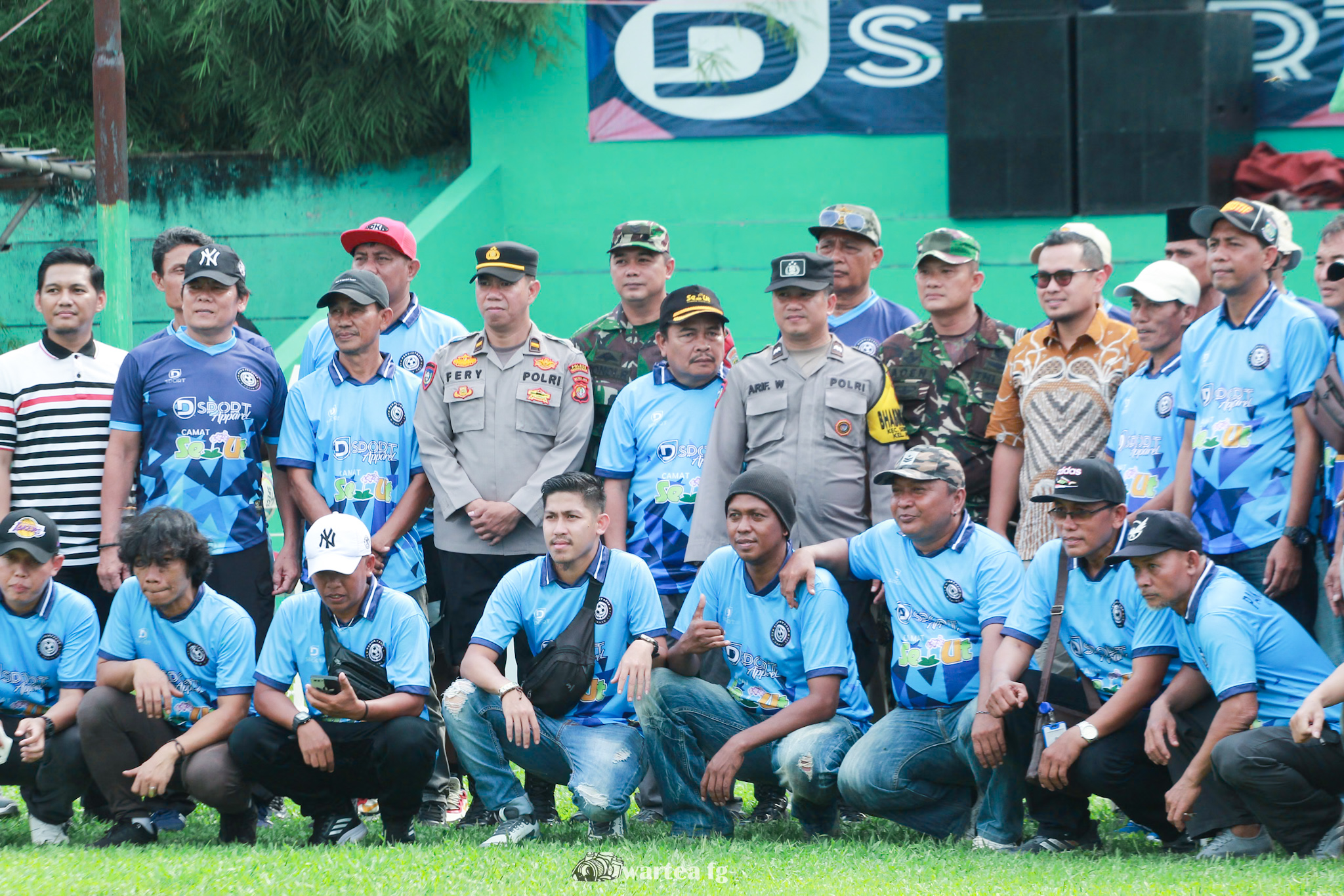 Wakil Wali Kota Tangsel, Pilar Saga Ichsan membuka Pakujaya Cup ke IX 2024, di Stadion Mini Pakujaya, Kelurahan Pakujaya, Kecamatan Serpong Utara, Minggu (28/4/2024) sore.