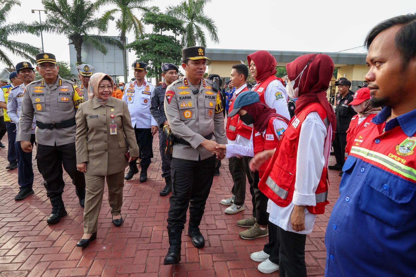 Polda Banten Gelar Pasukan Operasi Lilin Maung 2023. (Ist)