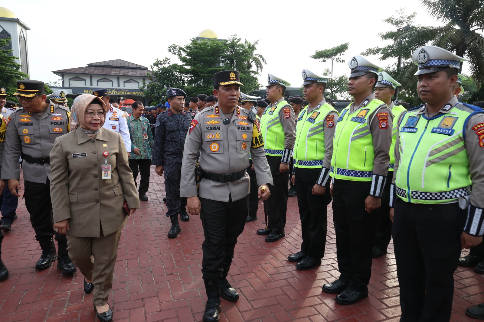 Polda Banten Gelar Pasukan Operasi Lilin Maung 2023. (Ist)