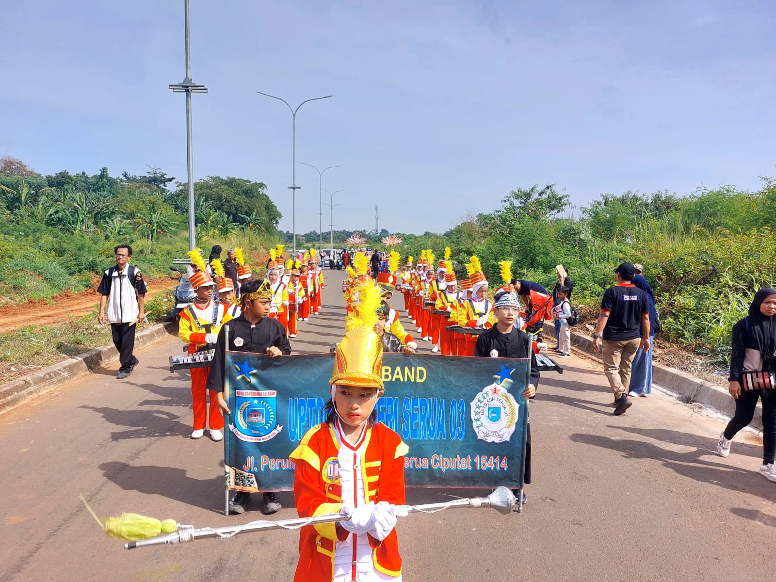 Tangsel Student Carnaval 2025 berlangsung meriah, Sabtu (29/11). (tangselpos.id/rmn)