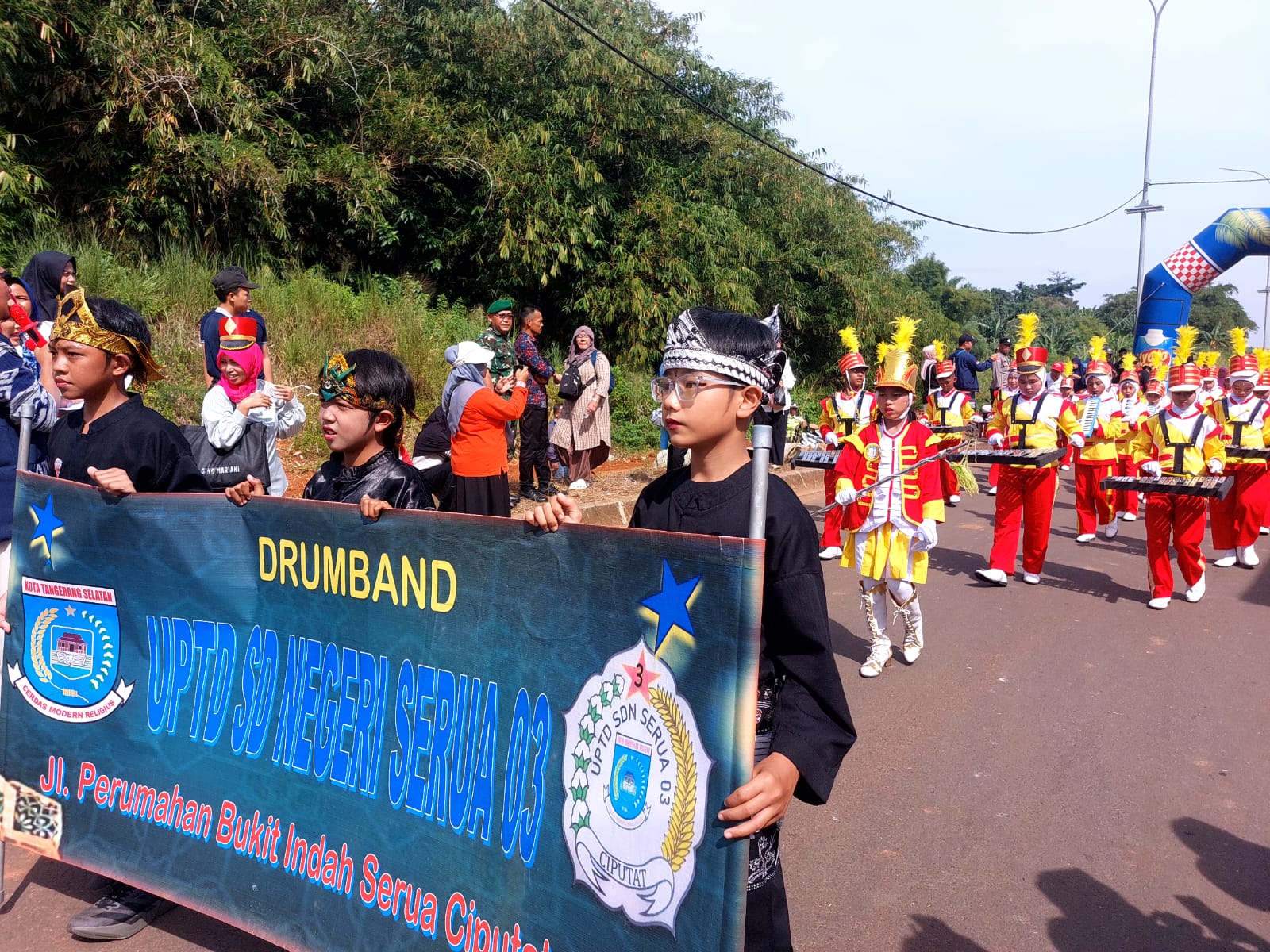 Tangsel Student Carnaval 2025 berlangsung meriah, Sabtu (29/11). (tangselpos.id/rmn)