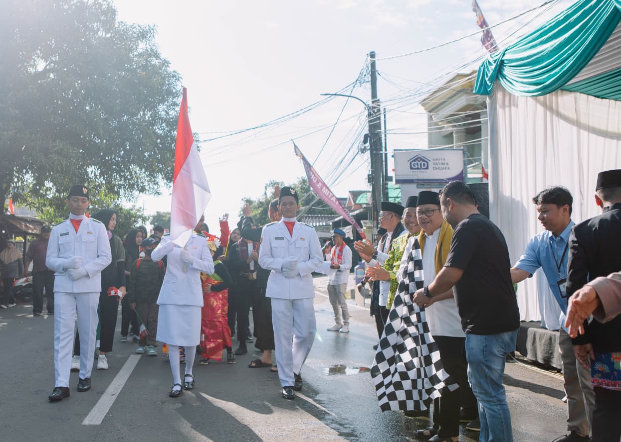 Ribuan warga tampil dengan busana adat & kreativitas unik, rayakan HUT RI ke-80 & HUT ke-27 Bakti Jaya. (Ist)