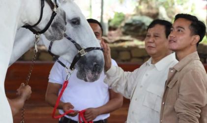 Kandang kuda Prabowo di bukit Hambalang. (Ist)