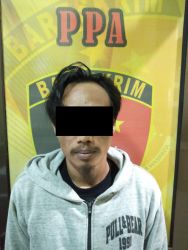 A Seorang dukun di Pandeglang kini meringkus di tahanan karena mencabuli 2 anak dibawah umur. (Dok. Humas Polda Banten)