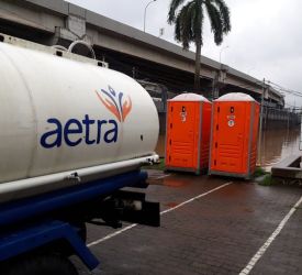 PDAM Aetra Tangerang Akan Sediakan Mobil Tangki Air Gratis Bagi Pelanggan yang Mengalami Air Mati. (ist)