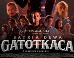 Film Satria Dewa Gatot Kaca. (Ist)