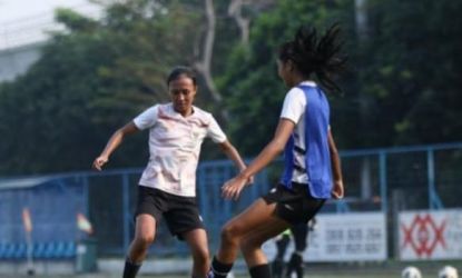 Latihan pemain Timnas Wanita dalam rangka menghadapi Piala Wanita AFF 2022. Foto : Istimewa