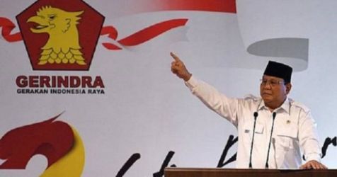 Ketua Gerindra Prabowo Subianto. (Ist)