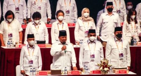 Ketua Umum Gerindra Prabowo Subianto nyatakan siap maju Capres 2024. (Ist)