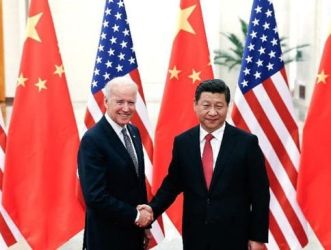Presiden AS dan Presiden China Xi Jinping. (Ist)
