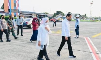 Presiden Jokowi dan Ibu Negara Iriana akan Kunker ke Kalbar. (Ist)