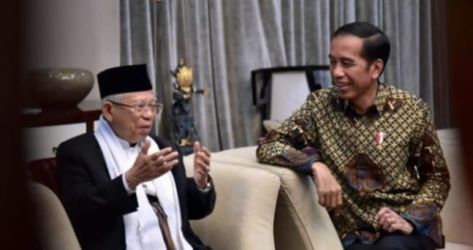 Presiden Jokowi dan Wapres Mahruf Amin. (Ist)