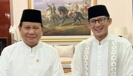 Prabowo Subianto dan Sandiaga Uno. (Ist)