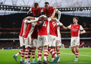 Arsenal pesta gol saat membantai Nottingham Forest 5-0. (Ist)