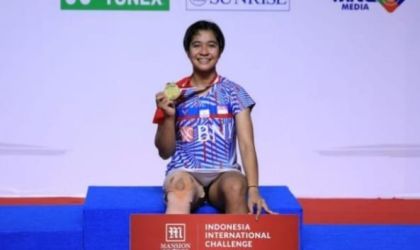 Pebulutangkis Indonesia Ester Nurumi Tri Wardoyo. Foto : Istimewa