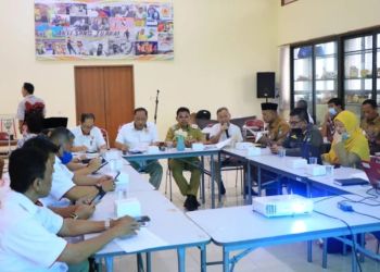 Rapat koordinasi Porprov VI Banten di KONI Banten. Foto : Istimewa