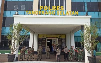 Kantor Polres Tangerang Selatan. (Ist)