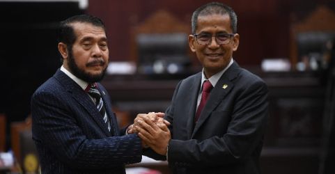 Ketua MK terpilih Anwar Usman (kiri). (Ist)