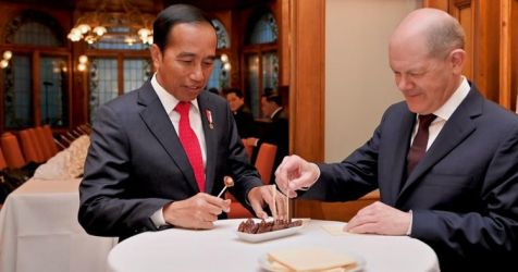 Diplomasi kurma ala Presiden Jokowi. Foto : Setpres