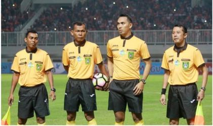 Ilustrasi wasit Indonesia    foto : Ist