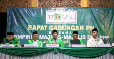 Rapat Pengurus Harian PPP di Yogyakarta. Foto : Ist