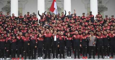 Kontigen Indonesia di Sea Games 2023.  Foto ; Ist