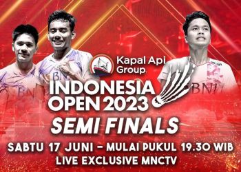 Dua Wakil Indonesia Melangkah ke Babak Semifinal Indonesia Open 2023. (Ist)