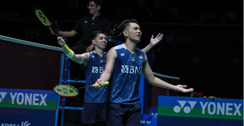 Ganda Fajar/Rian kalah dari pasangan India di Korea Open 2023