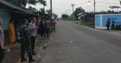 TKP tawuran dua kelompok di Tigaraksa. Foto : Ist