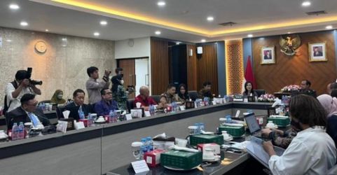 Suasana 9 Finalis Miss Universe di kantor Wantimpres. Foto : Ist